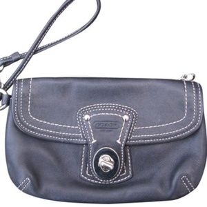 Coach Black Wristlet Wallet (FINAL PRICE)